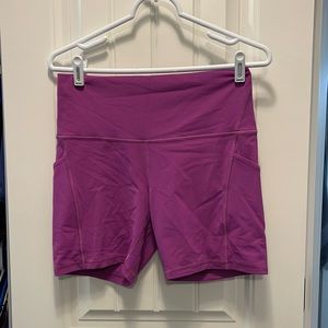 Lululemon Align biker shorts with pockets 6” length